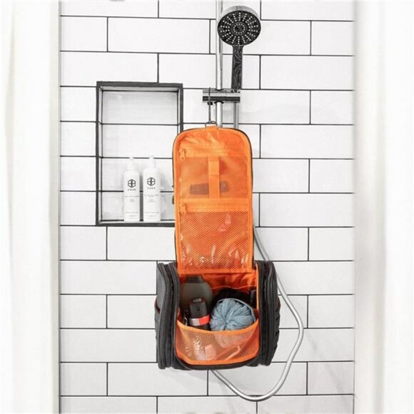 Tactical Toiletry Bag Travel Dopp Kit Men Women Organizer Shaving Grooming - Picture 3 of 7